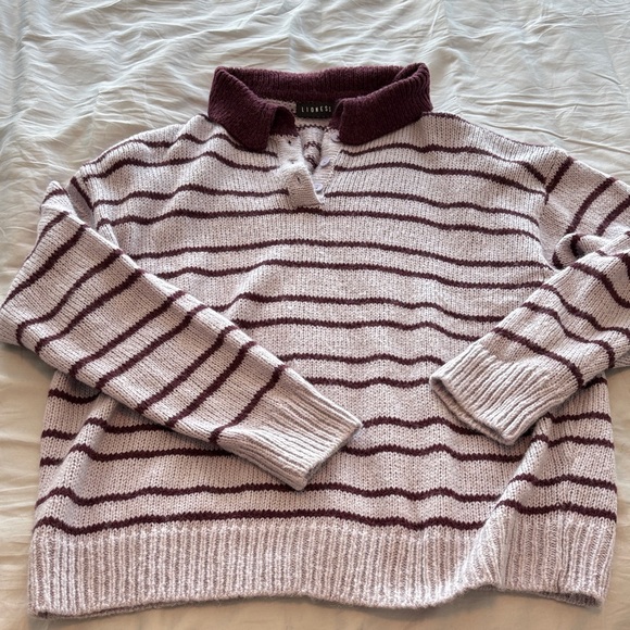 Lioness Stripe Knit Sweater - S-M - Picture 4 of 7